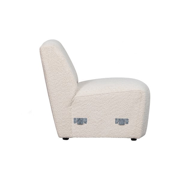 Kremowy moduł sofy z materiału bouclé (moduł środkowy) Coco  – WOOOD-image-4