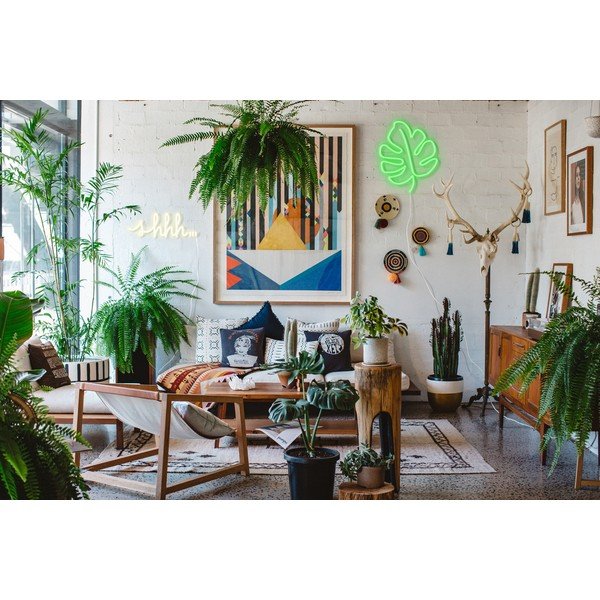 Żółty neon z napisem Candy Shock Shhh, 40x16 cm-image-4