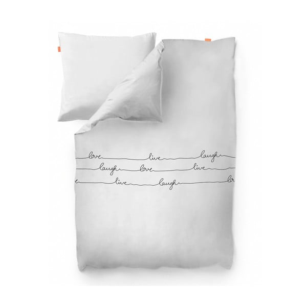 Bawełniana poszwa na kołdrę Blanc Live, 200x200 cm-image-2