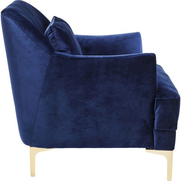 Granatowy fotel Kare Design Proud-image-4