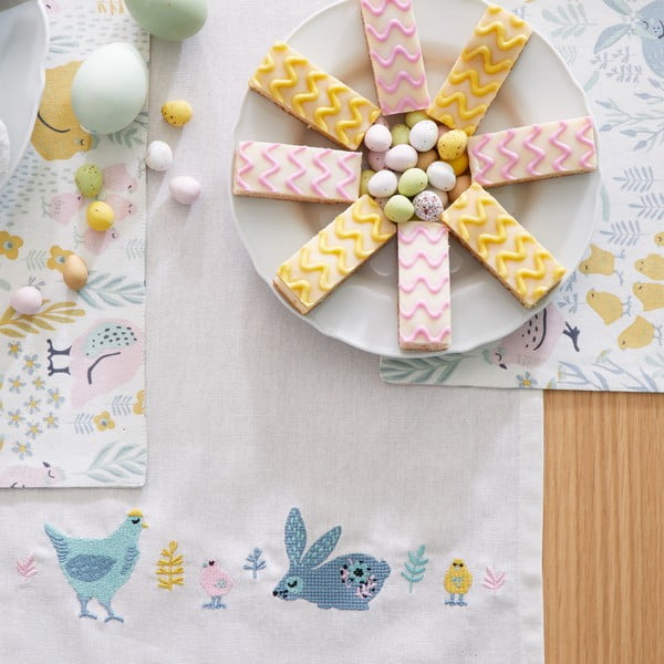 Bawełniany bieżnik 32x220 cm Cottage Friends – Catherine Lansfield-image-3