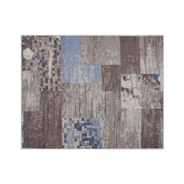 Niebieski dywan Muriel Sento, 100x125 cm