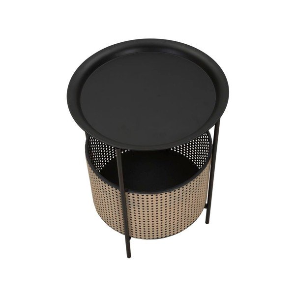 Metalowy okrągły stolik ø 40 cm Osaka – Mauro Ferretti-image-2