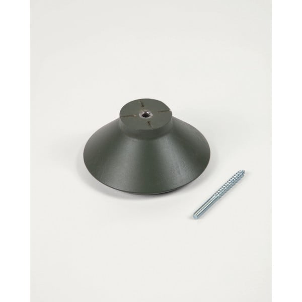 Szarozielone ścienne drewniane haczyki zestaw 3 szt. Nadua – Kave Home-image-3