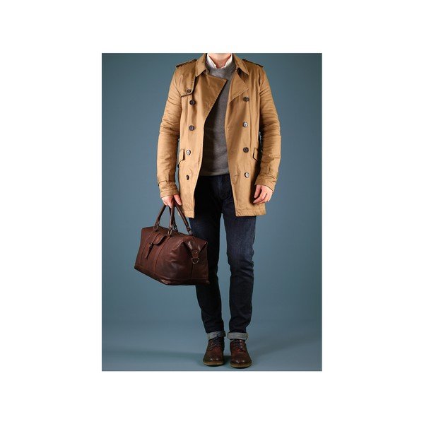 Torba skórzana unisex Starboard Vintage Treacle-image-4