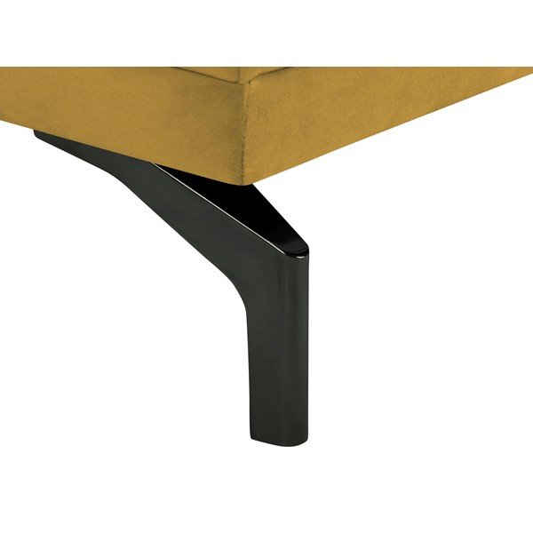 Żółta sofa z czarną konstrukcją Windsor & Co Sofas Jupiter-image-4