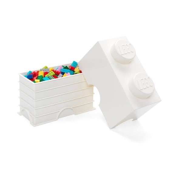 Biały pojemnik podwójny LEGO®-image-4