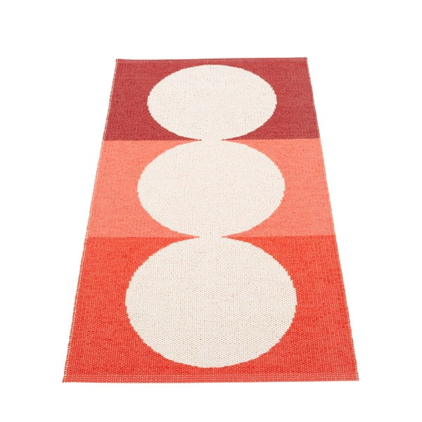 Czerwono-kremowy dywan odpowiedni na zewnątrz 70x140 cm Otto Berry – Pappelina-image-2