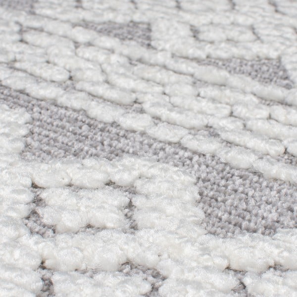 Szary dywan z szenilu odpowiedni do prania 80x160 cm Jhansi – Flair Rugs-image-3