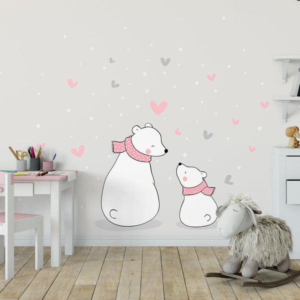 Naklejka ścienna dla dzieci Ambiance Family Cubs, 90 x 60 cm-image-1