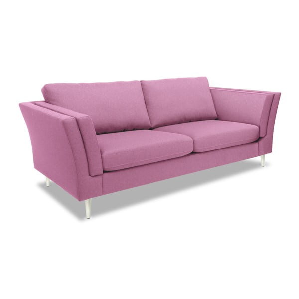 Różowa sofa 2-osobowa Vivonita Connor