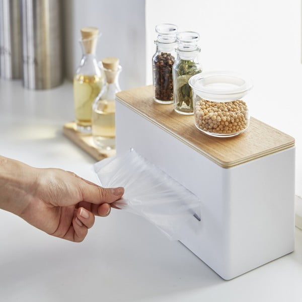 Metalowy pojemnik na chusteczki Rin – YAMAZAKI-image-3