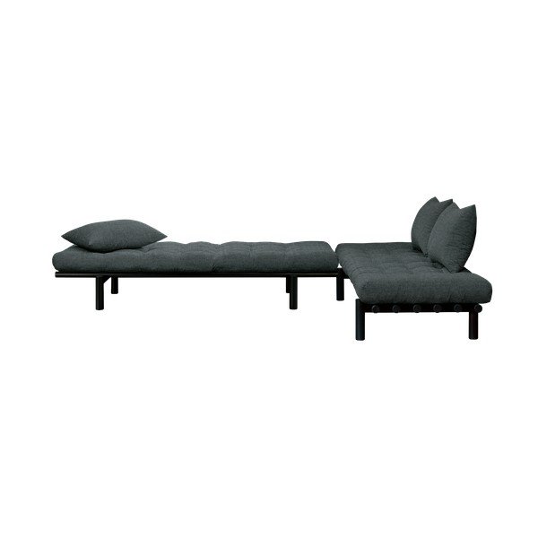 Sofa z ciemnoszarym pokryciem Karup Design Pace Black/Slate Grey-image-4