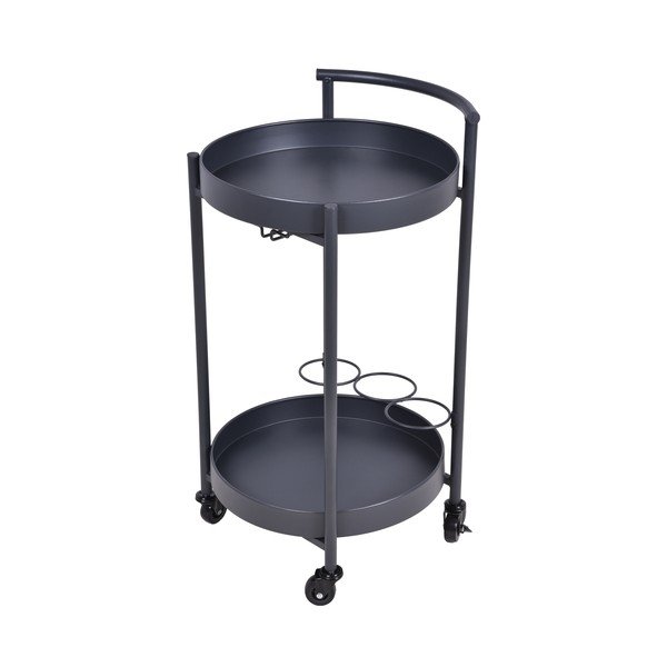 Metalowy okrągły barek ogrodowy ø 40 cm Calla – Garden Pleasure