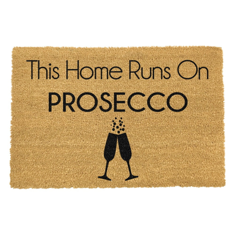 Wycieraczka Artsy Doormats This Home Runs On Prosecco, 40x60 cm