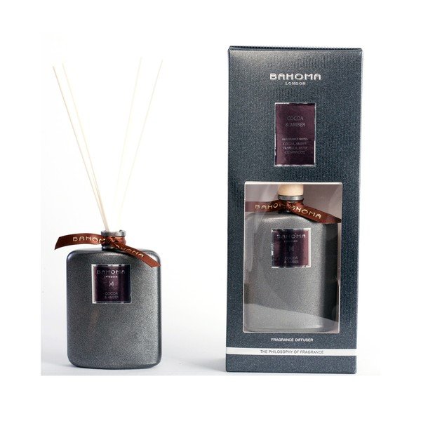 Dyfuzor zapachowy Bahoma London, zapach kakao i ambry, 100 ml