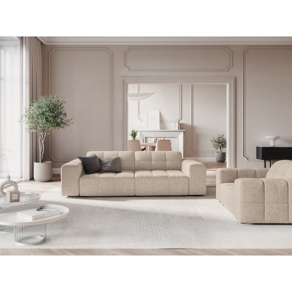 Beżowa sofa 204 cm Chicago – Cosmopolitan Design-image-1