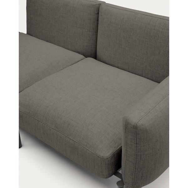 Ciemnoszara tapicerowana sofa ogrodowa Sorells – Kave Home-image-3