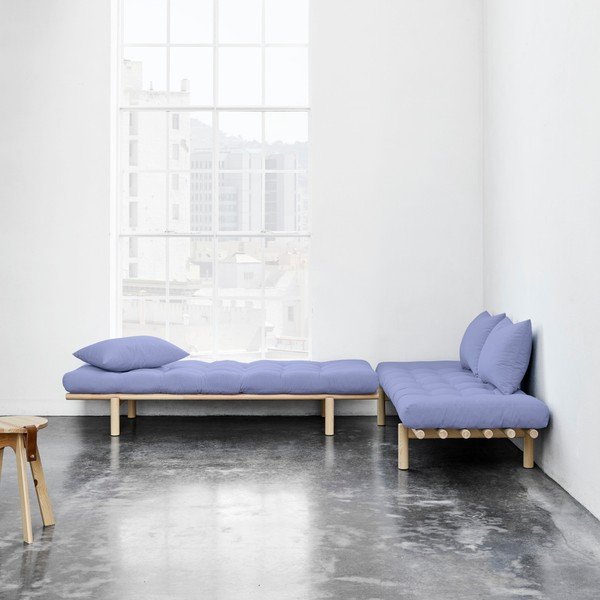 Sofa Karup Pace Natural/Blue Breeze-image-1