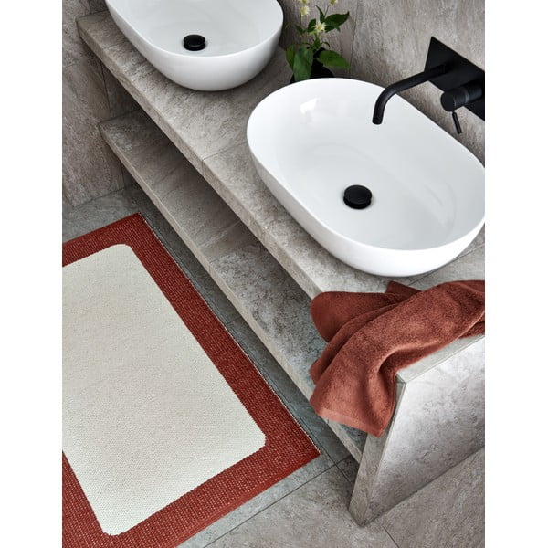 Ceglasto-kremowy dywan odpowiedni na zewnątrz 70x120 cm Ilda Brick – Pappelina-image-4