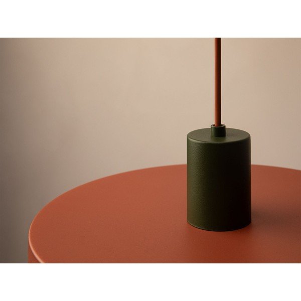Ceglasta metalowa lampa wisząca ø 30 cm Ori – Micadoni -image-4