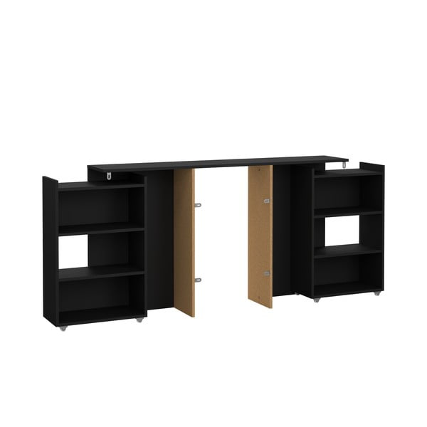 Czarny zagłówek 145x80 cm Naia – Tvilum-image-2