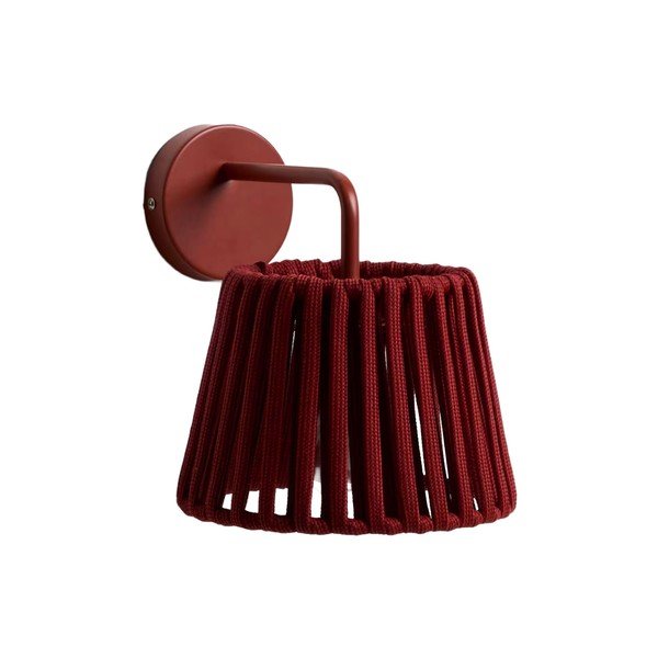 Lampa zewnętrzna ścienna LED solarna (wysokość 23 cm) Aldet – Kave Home