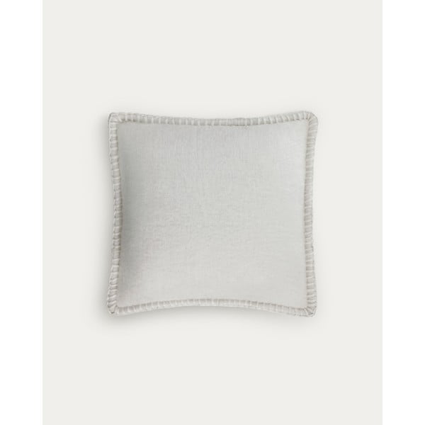 Poszewka na poduszkę z mieszanki wełny 45x45 cm Augustina – Kave Home-image-4