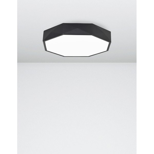 Aluminiowa lampa sufitowa LED w kolorze matowej czerni Eben – Nova Luce-image-3