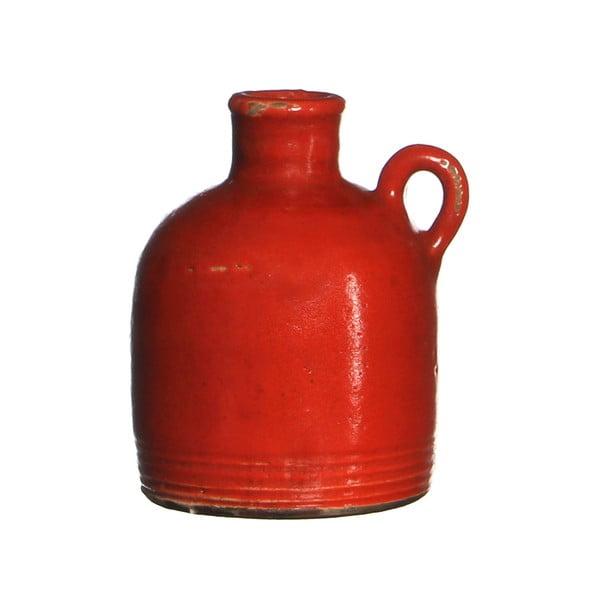 Wazon ceramiczny Sil Red, 14x10 cm