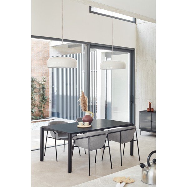 Czarny stół Teulat Atlas, 180x100 cm-image-1