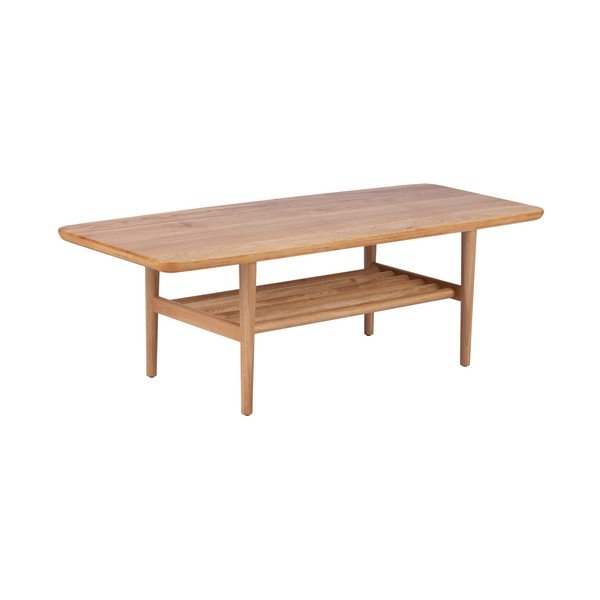 Stolik z drewna sosnowego Mazzini Sofas Pulsatille