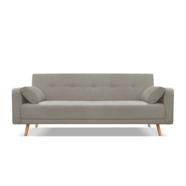 Brązowobeżowa sofa rozkładana Cosmopolitan Design Stuttgart, 212 cm