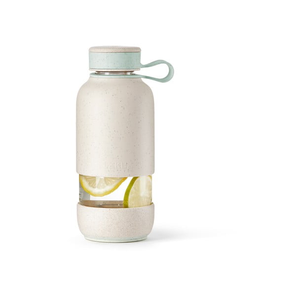 Kremowa podróżna szklana butelka 500 ml To Go Organic – Lékué-image-2