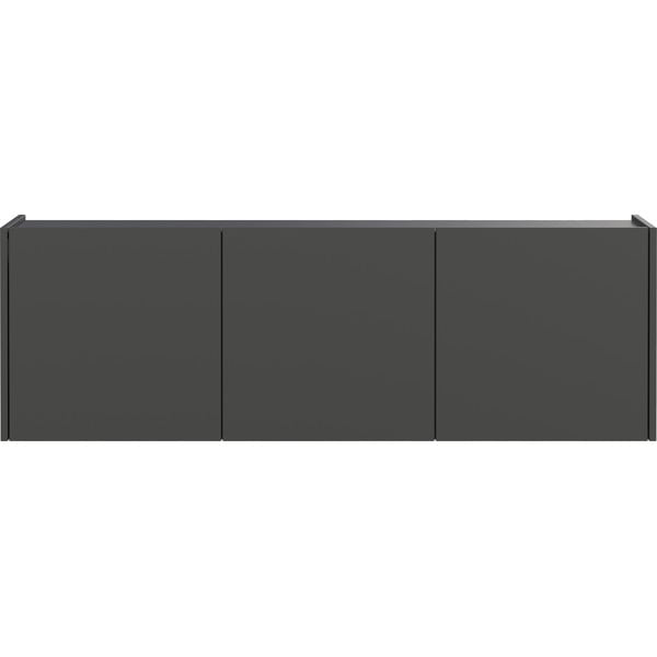 Antracytowa szafka pod TV 138x45 cm Piana – Germania