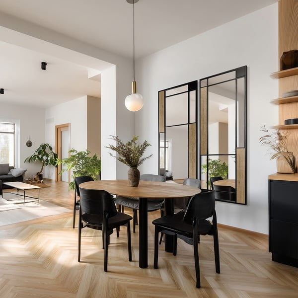 Lustro ścienne 60x150 cm Loft Two-Tone – Styler-image-1