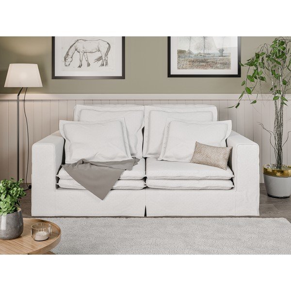 Biała sofa 196 cm Nora – Ropez-image-1