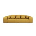 Żółta sofa 320 cm Rome – Cosmopolitan Design