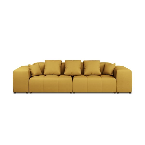 Żółta sofa 320 cm Rome – Cosmopolitan Design