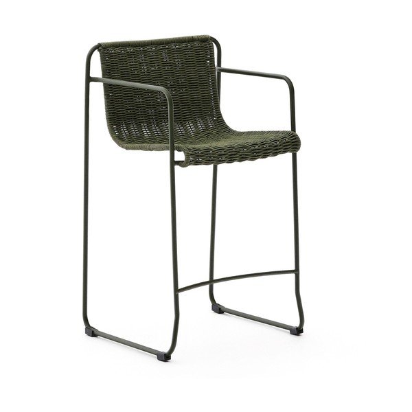 Zielony metalowy hoker ogrodowy Maurina – Kave Home