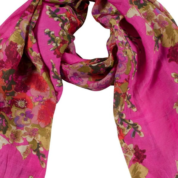 Chusta  z domieszką jedwabiu Shirin Sehan - Fleuretta Sweet-image-1