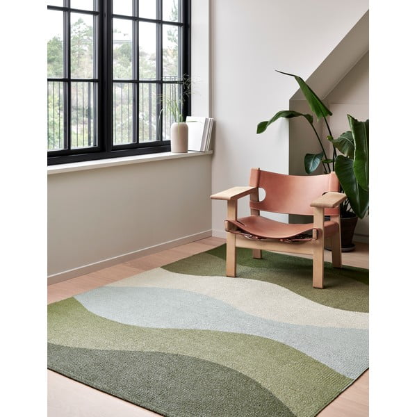 Zielony chodnik odpowiedni na zewnątrz 70x200 cm Urvi Woods – Pappelina-image-4