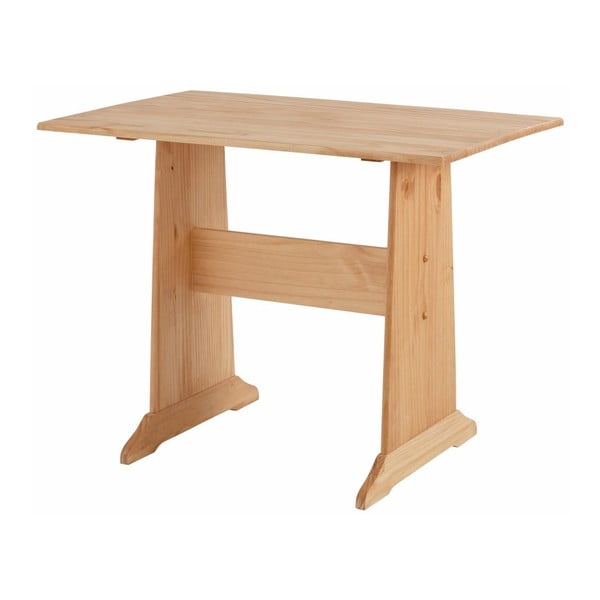 Komplet ławki narożnej i stołu z litego drewna sosnowego Støraa Samantha-image-3