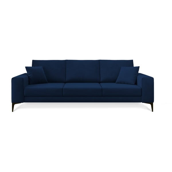 Ciemnoniebieska sofa Cosmopolitan Design Lugano, 239 cm