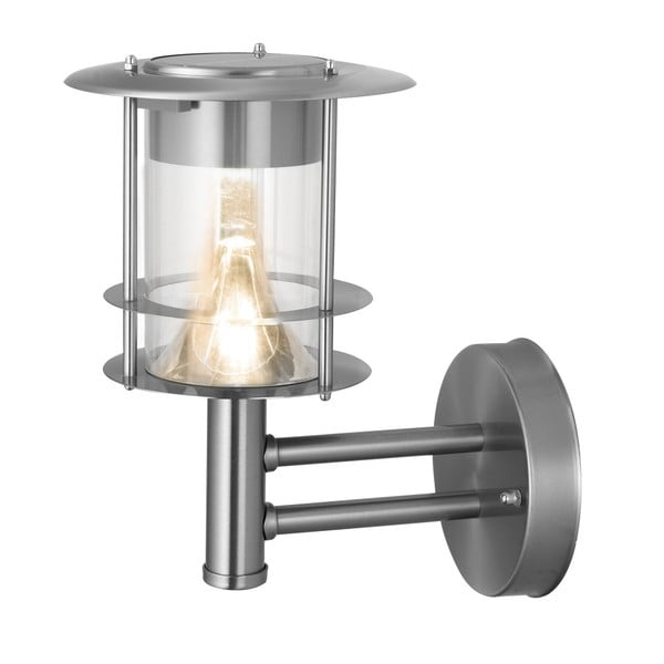 Lampa na zewnątrz Solar Enerfy Wall Lantern Steel