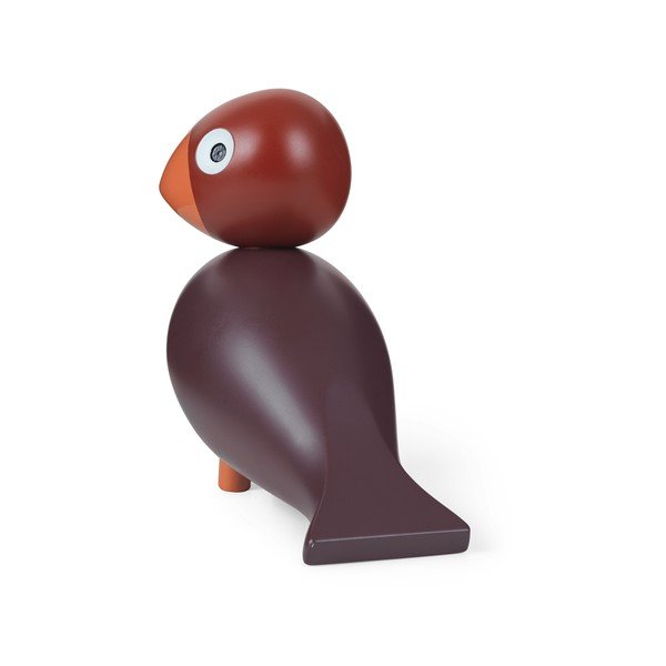 Figurka z litego drewna bukowego Kay Bojesen Denmark Poppy-image-2