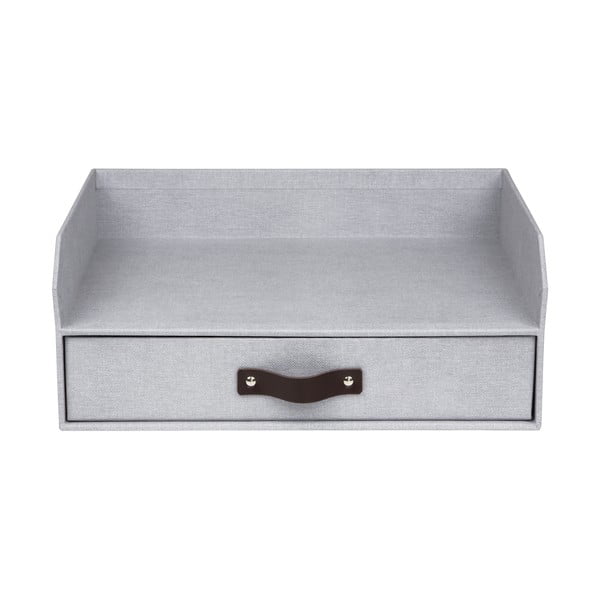 Kartonowy organizer na dokumenty z szufladką Walter – Bigso Box of Sweden-image-3