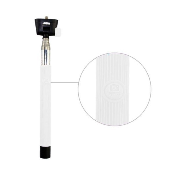 Biały selfie stick InnovaGoods