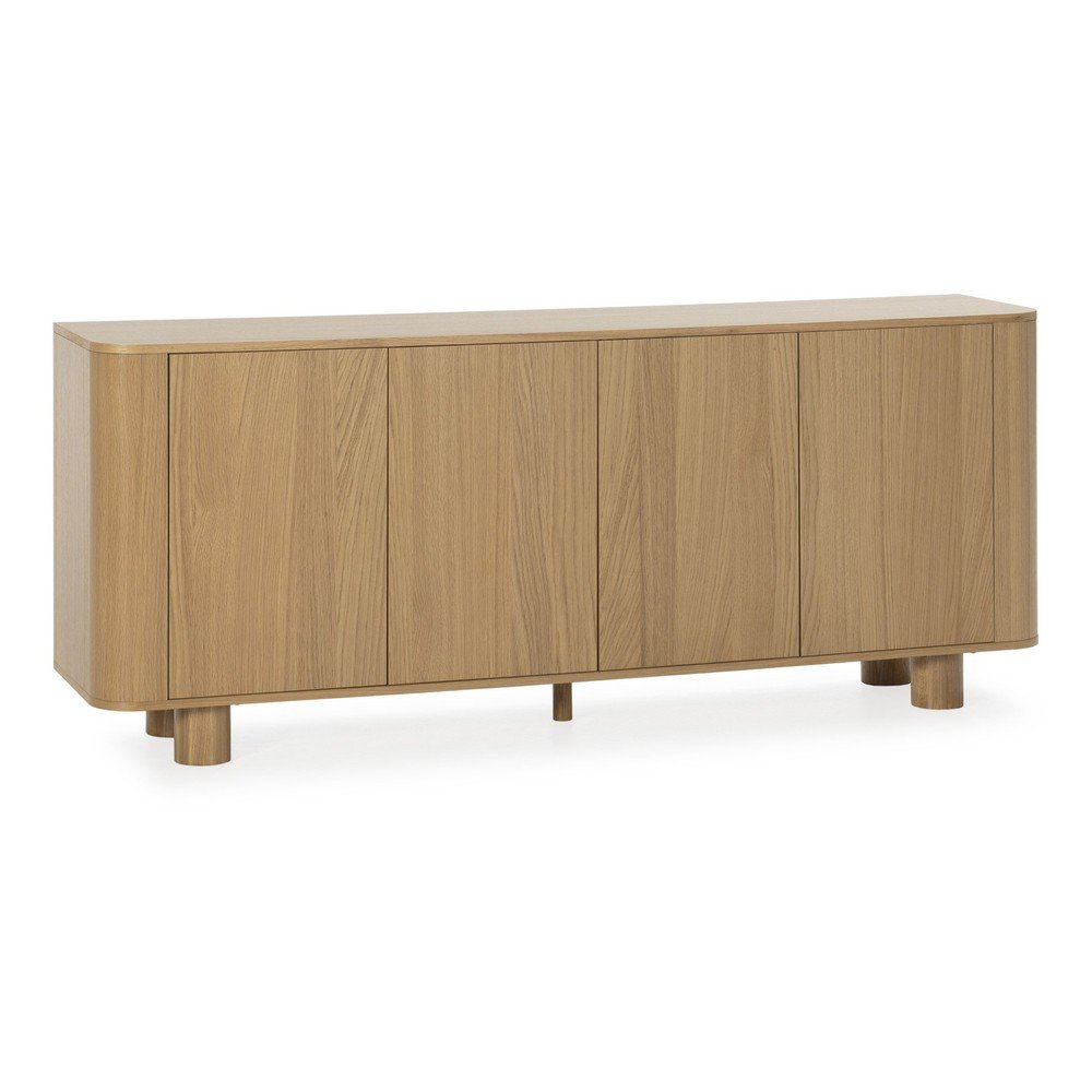Komoda w dekorze dębu w naturalnym kolorze 180x75x40 cm Padoc – MOME