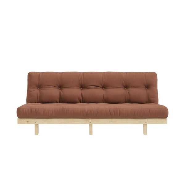 Sofa wielofunkcyjna Karup Design Lean Raw Clay Brown